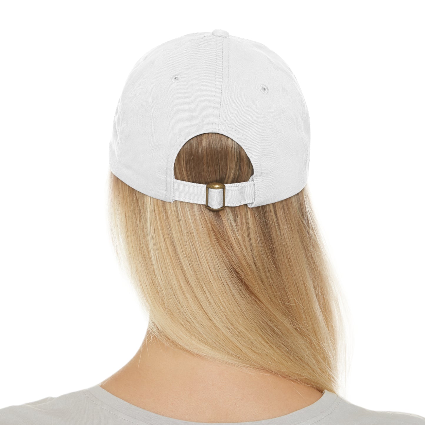 Believe in Yourself Dad Hat — Soft Leather Patch Cap