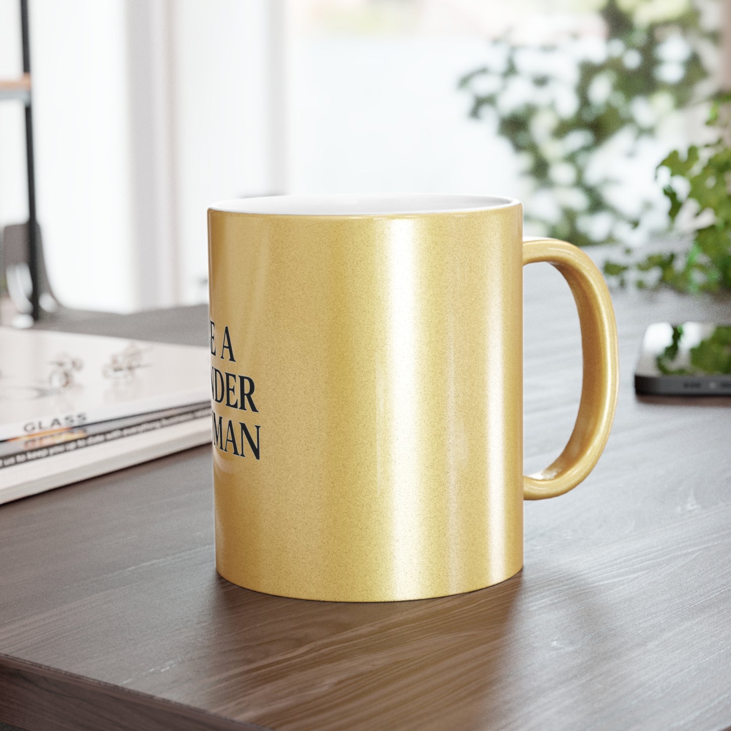 Be a Kinder Human – Golden Mug
