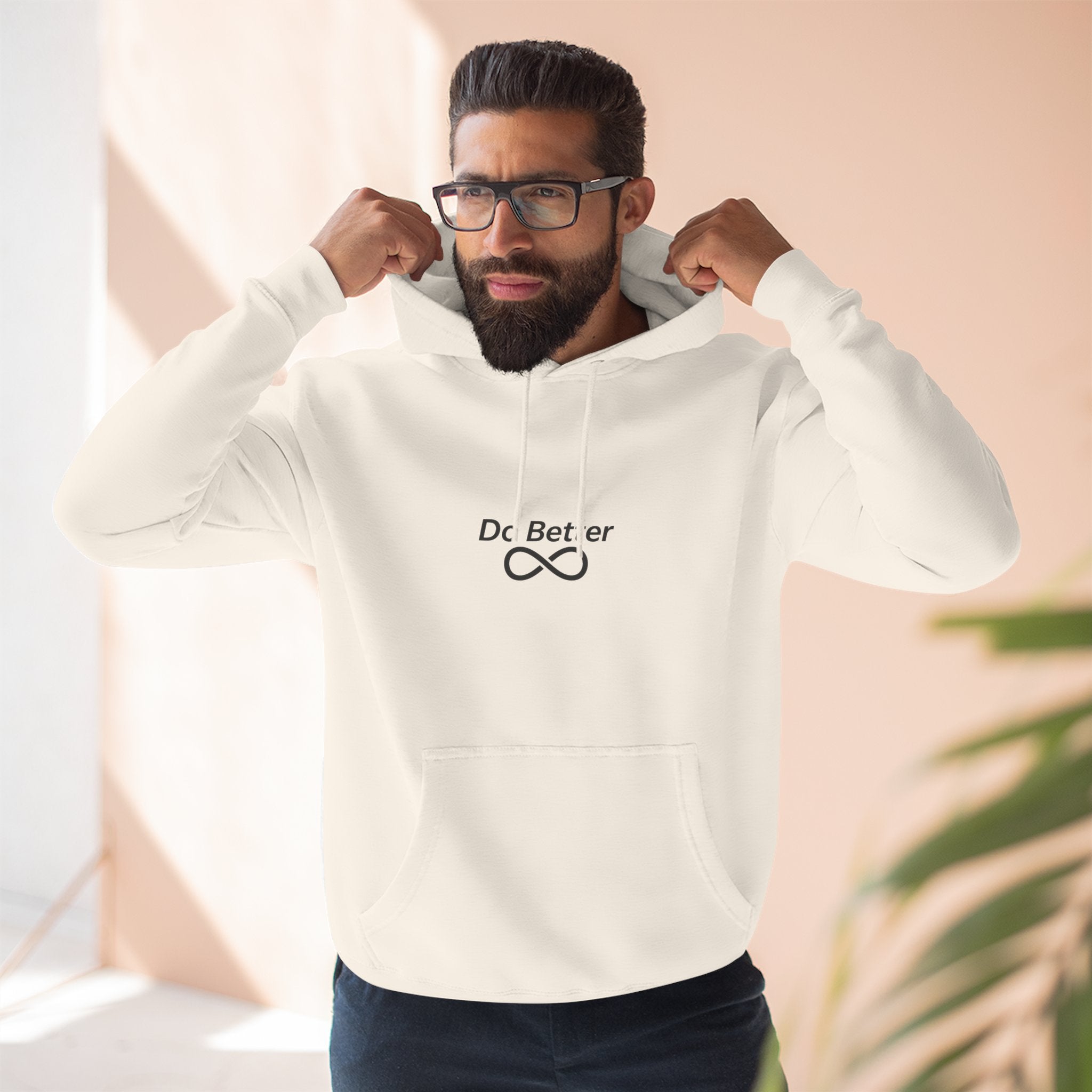 Clothed In Kindness Three-Panel Fleece Hoodie