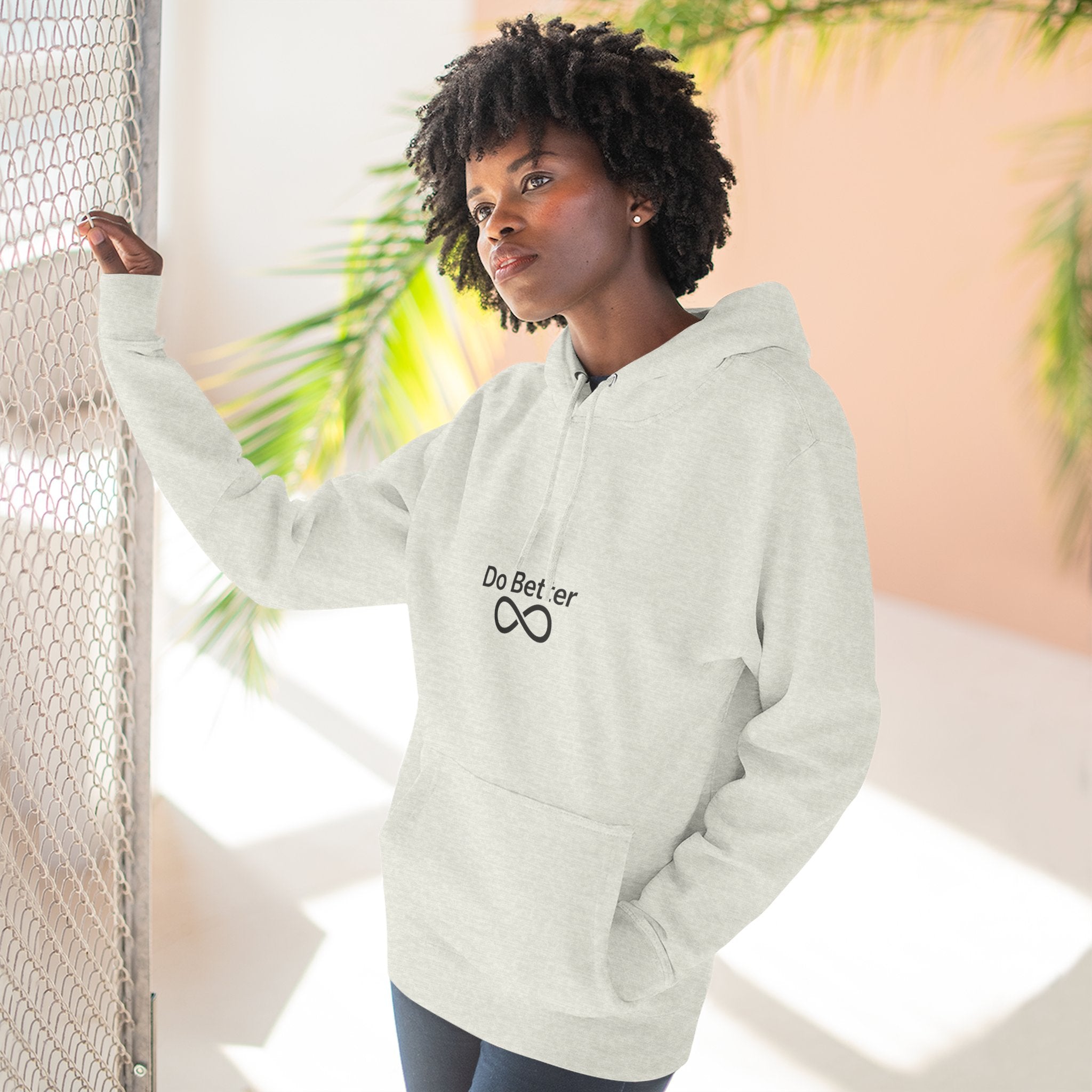 Clothed In Kindness Three-Panel Fleece Hoodie