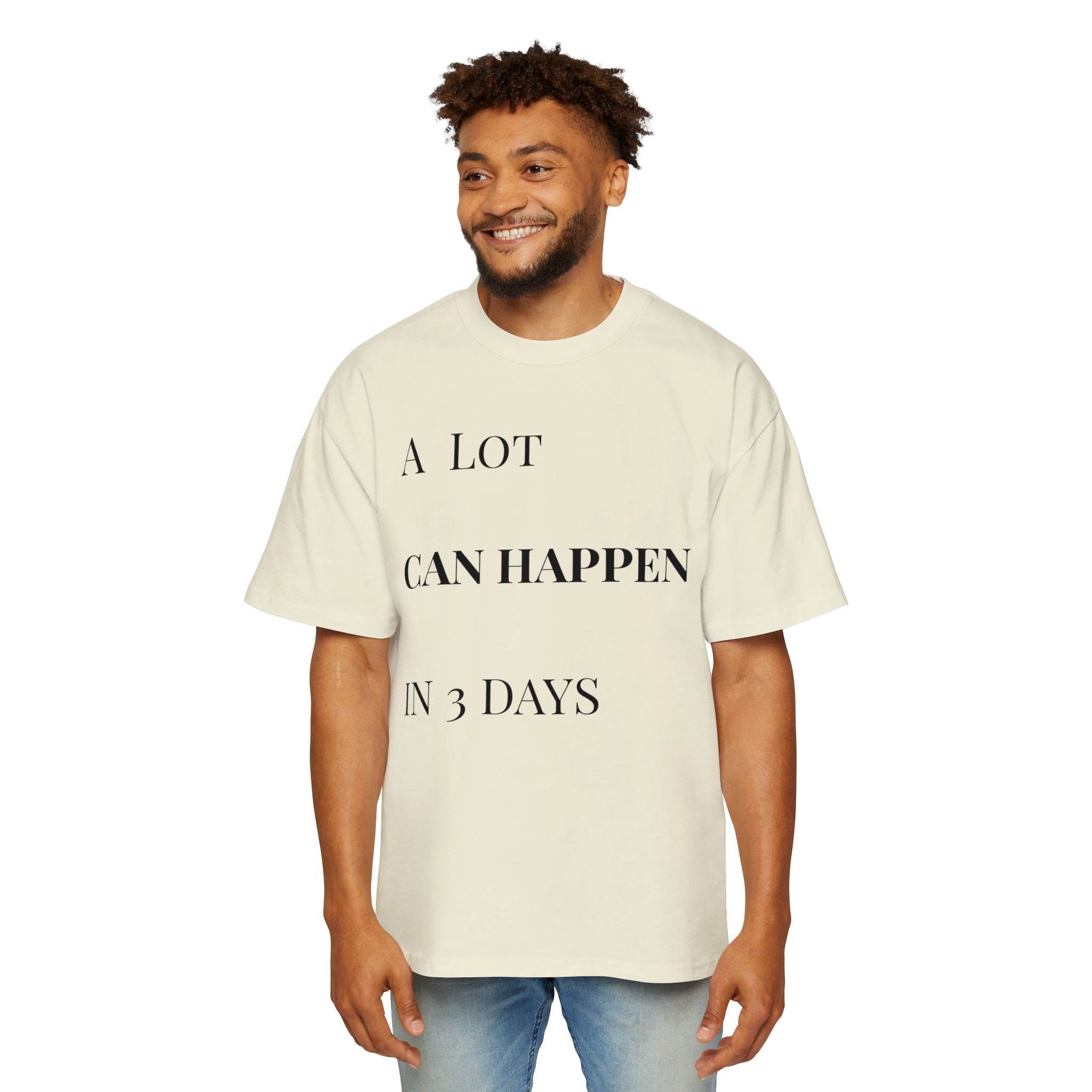 Clothed In Kindness Men's Heavy Oversized Tee