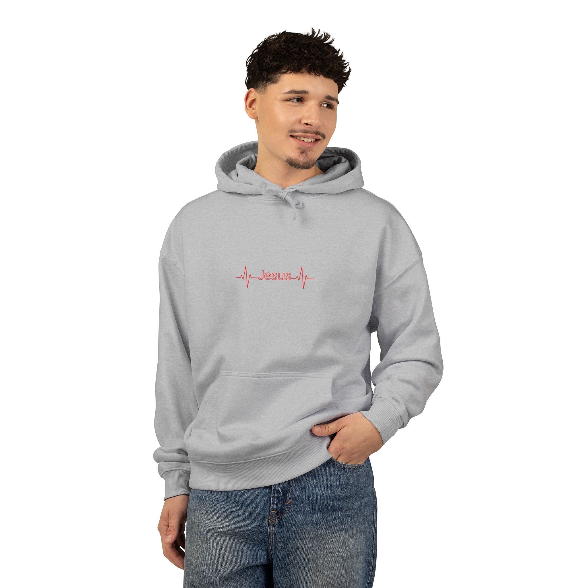 Jesus — Unisex Organic Relaxed Hoodie