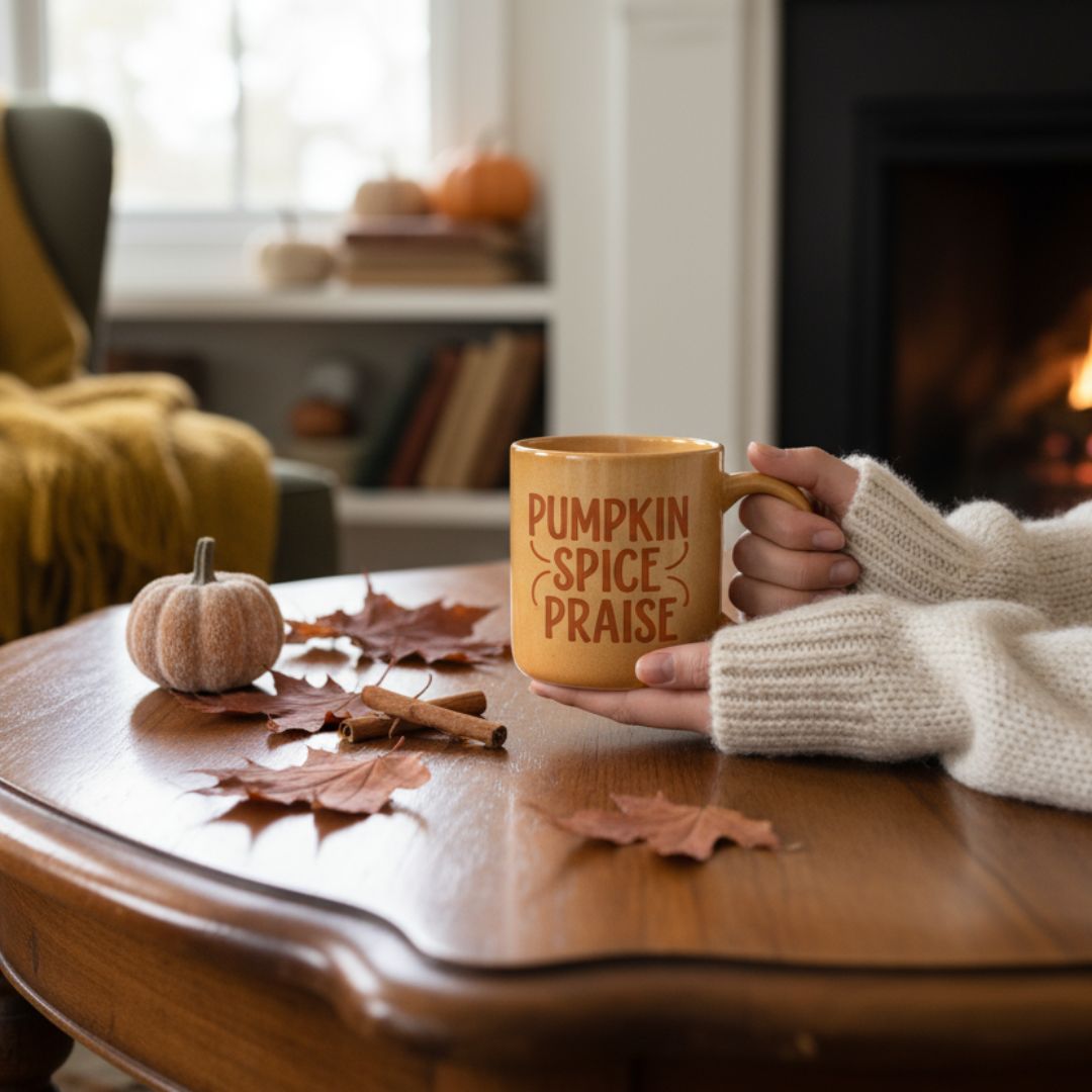 Pumpkin Spice & Praise — Clothed in Kindness product by A Pyle of Goodness Company