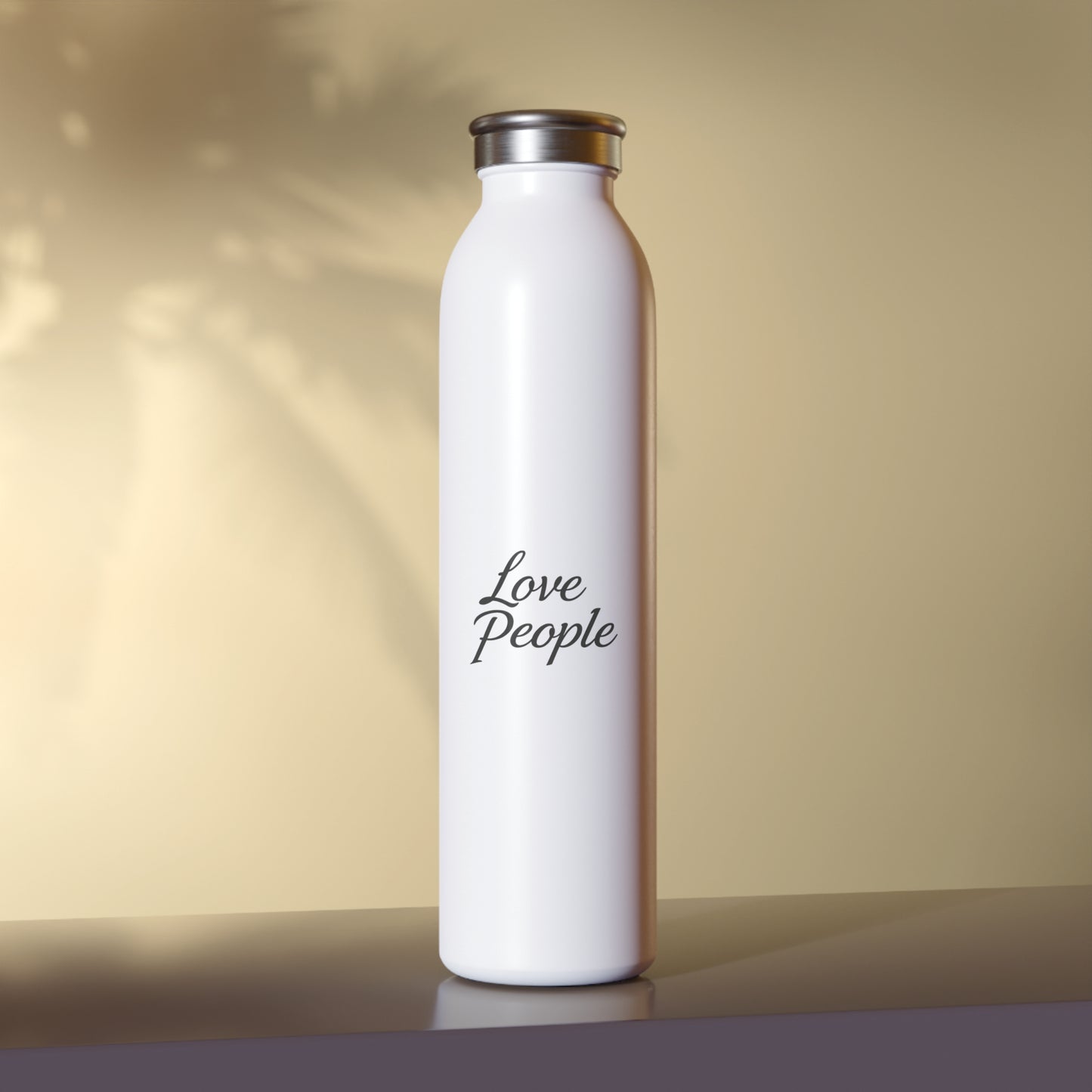 Love People —  Slim Stainless Water Bottle