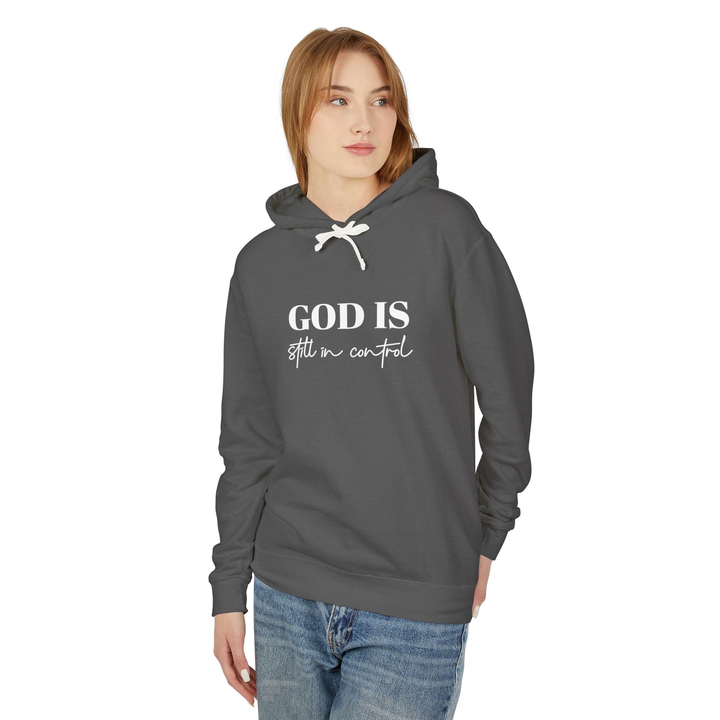 God Is Still in Control — Unisex Hooded Sweatshirt/ Clothed In Kindness