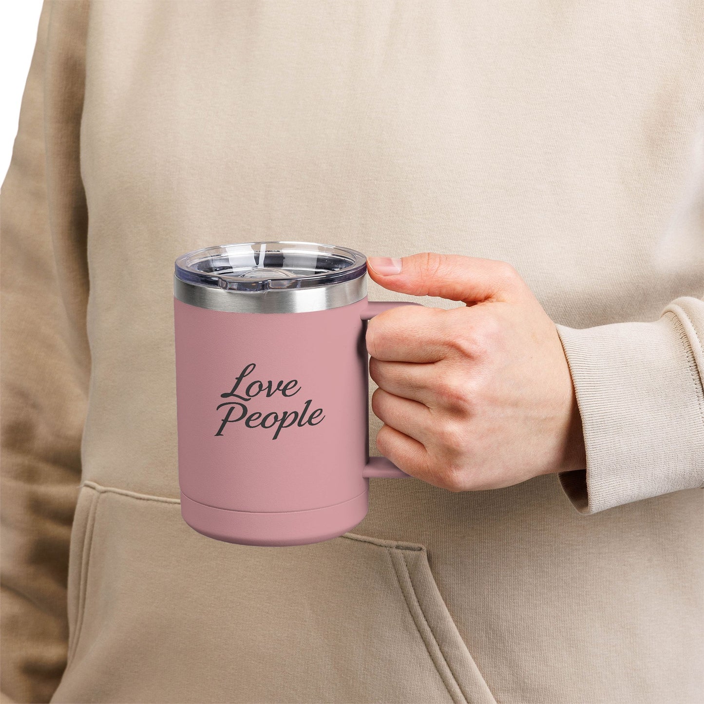 Love People — 15oz Insulated Coffee Mug