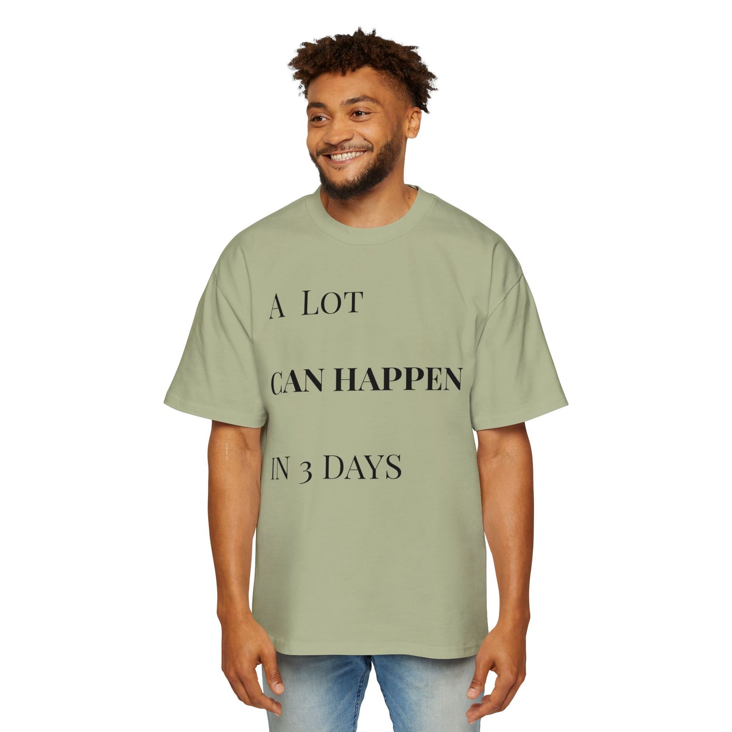 Clothed In Kindness Men's Heavy Oversized Tee