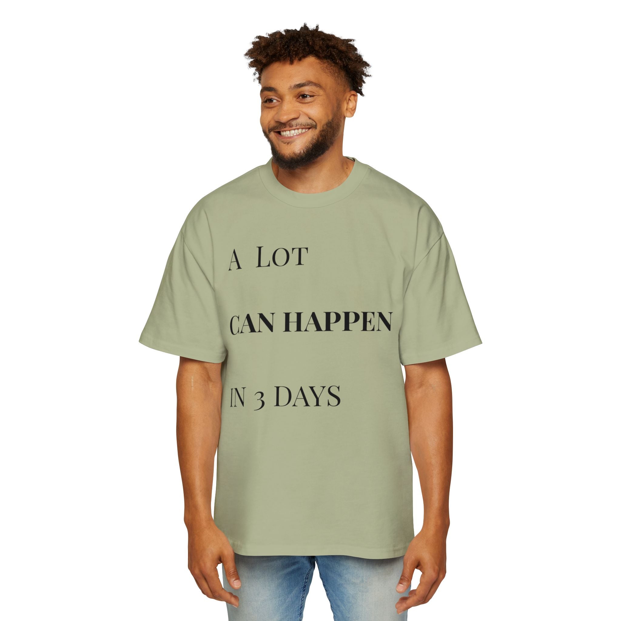 Clothed In Kindness Men's Heavy Oversized Tee
