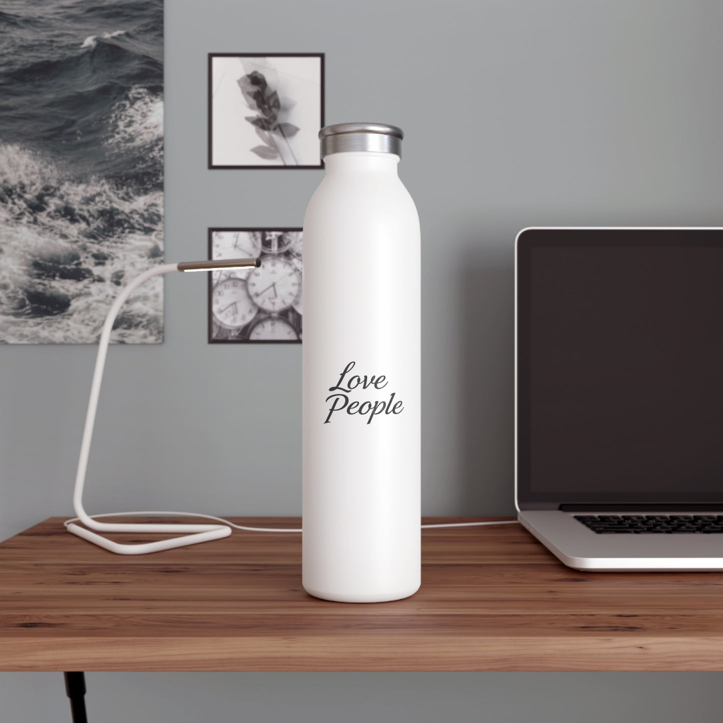 Love People —  Slim Stainless Water Bottle