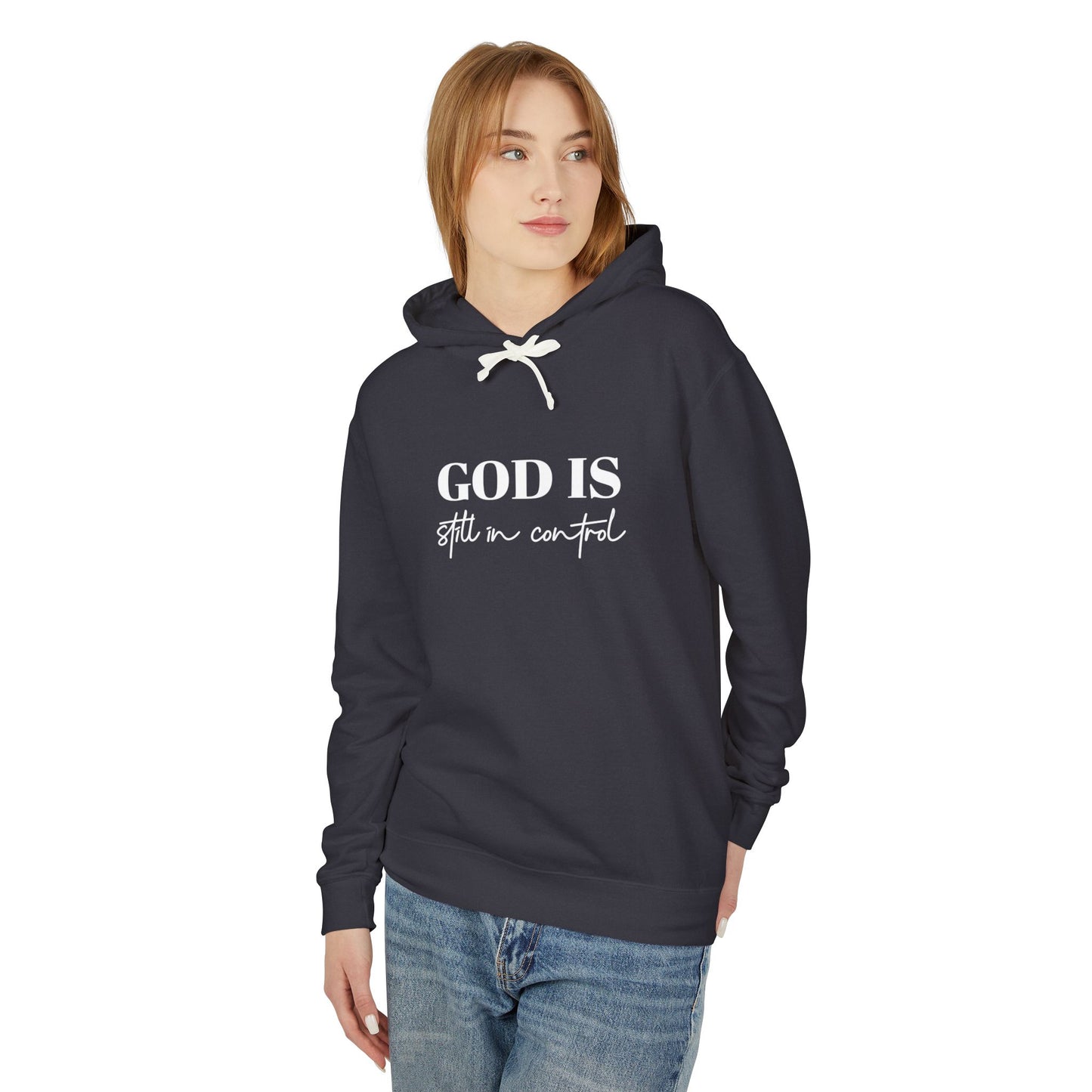 God Is Still in Control — Unisex Hooded Sweatshirt/ Clothed In Kindness