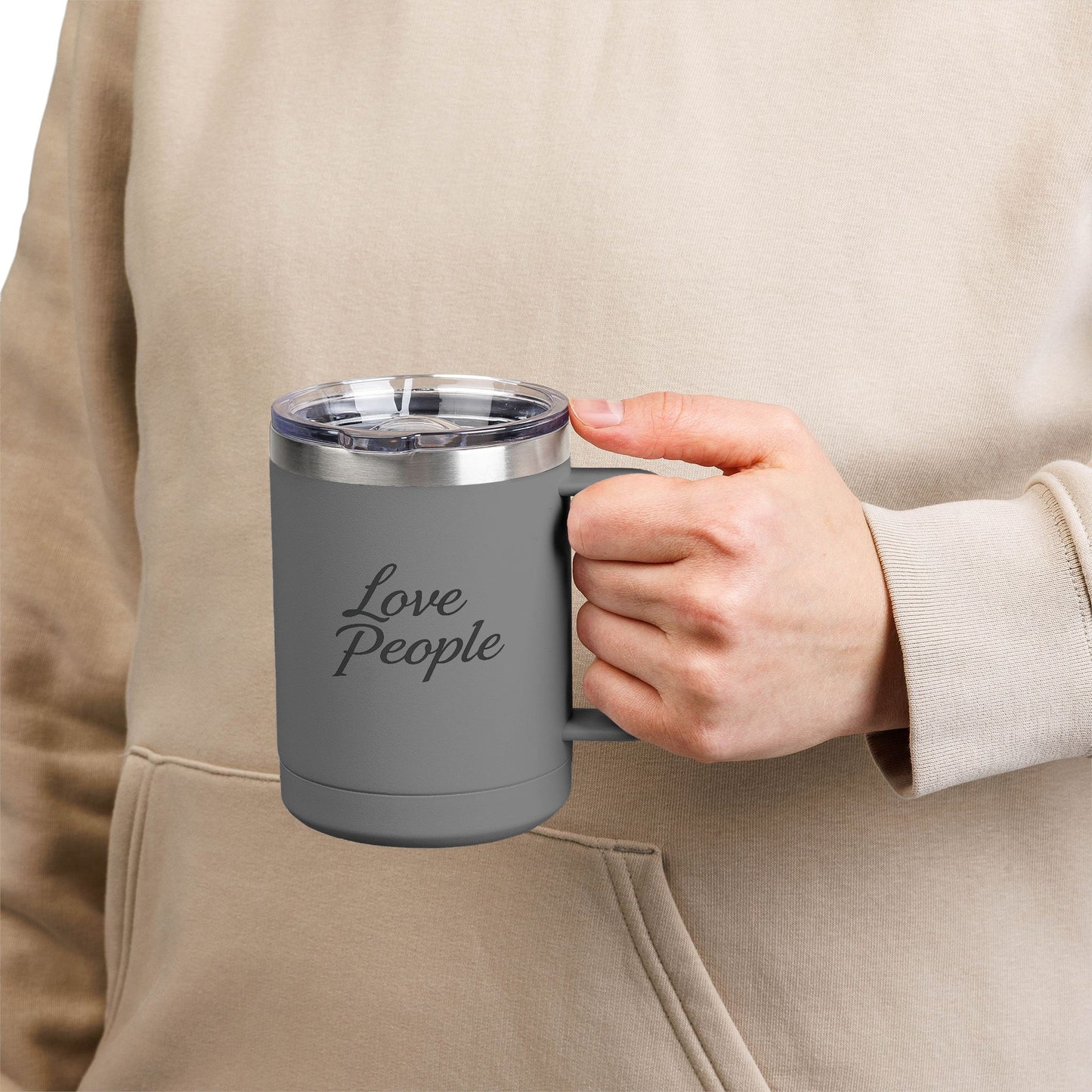 Love People — 15oz Insulated Coffee Mug