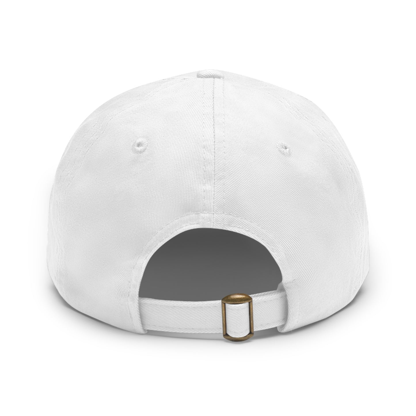 Believe in Yourself Dad Hat — Soft Leather Patch Cap