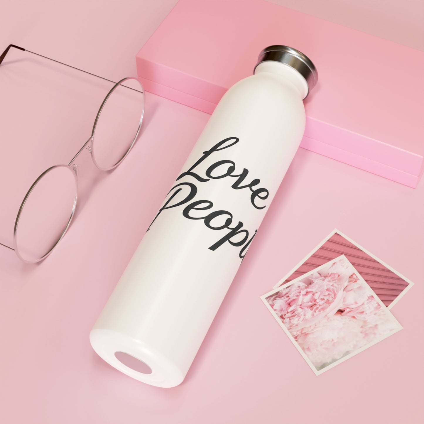 Love People —  Slim Stainless Water Bottle
