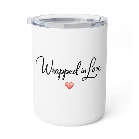 Wrapped In Love - Insulated Coffee Mug, 10oz / Clothed In Kindness