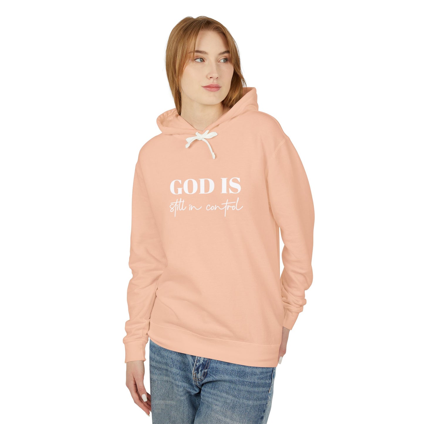 God Is Still in Control — Unisex Hooded Sweatshirt/ Clothed In Kindness