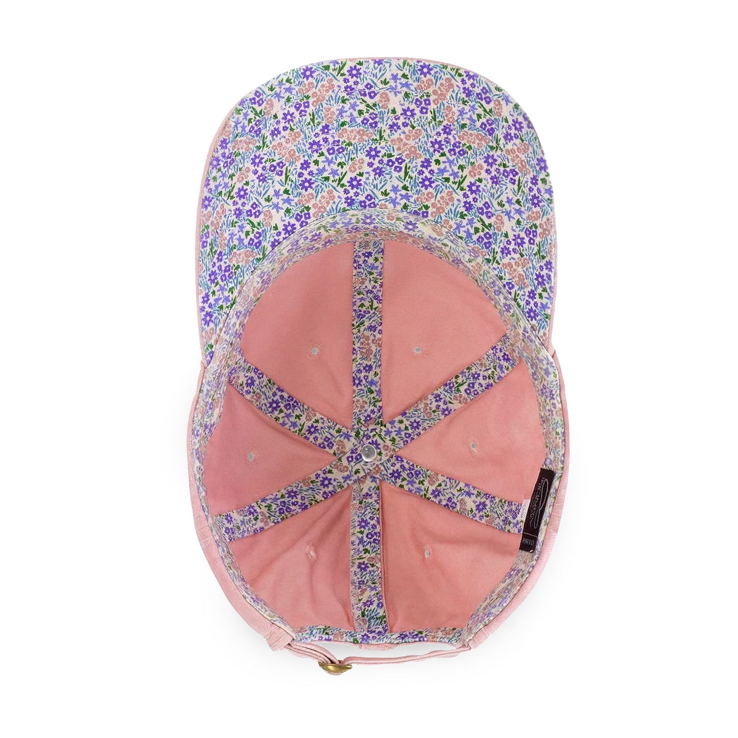 Warm Heart Cap - Women's Pigment-Dyed Cap with Fashion Undervisor (Embroidery)
