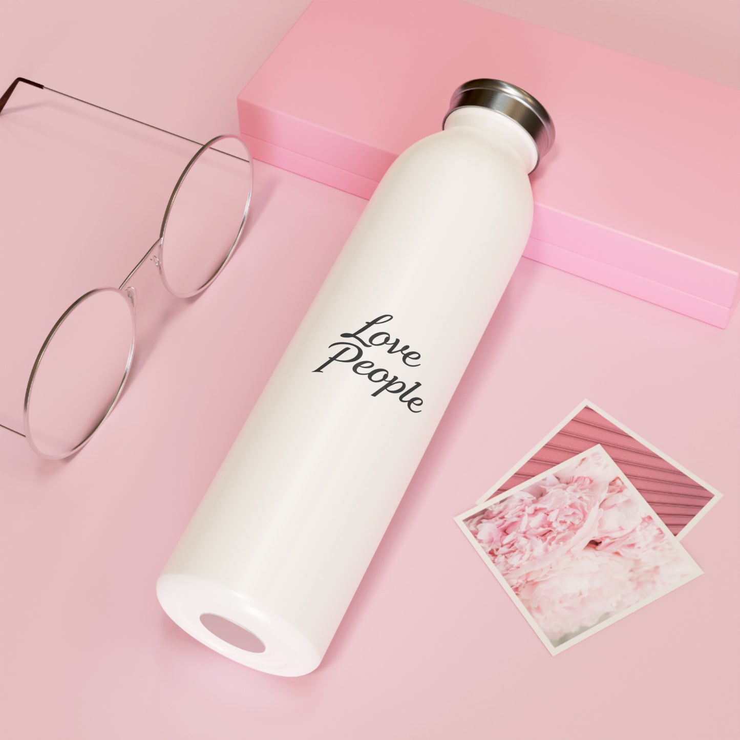 Love People —  Slim Stainless Water Bottle