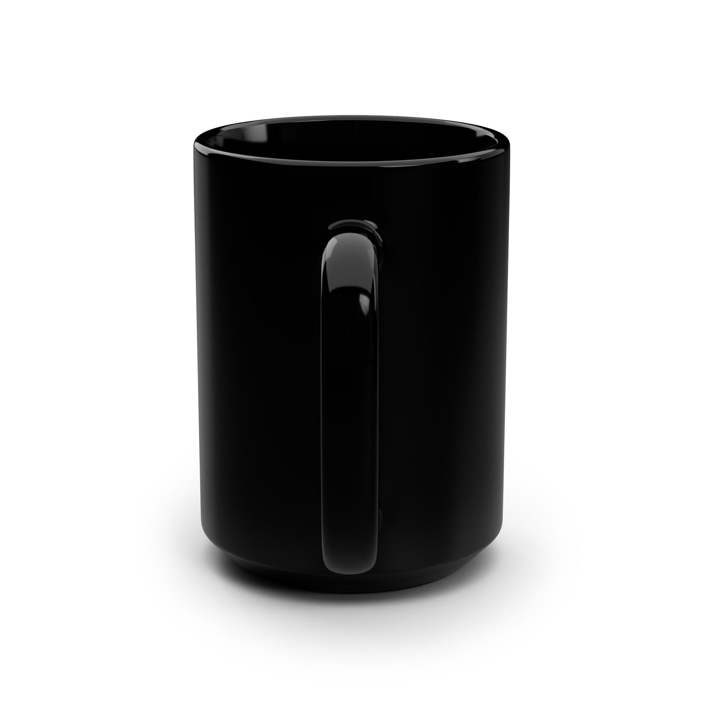 Loved Big — Black Mug (15oz)