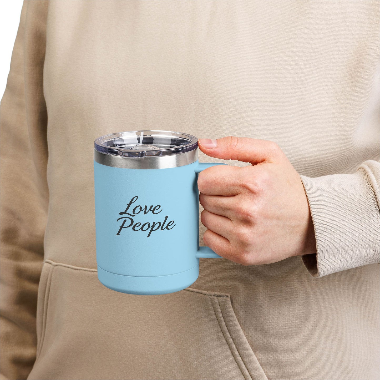Love People — 15oz Insulated Coffee Mug