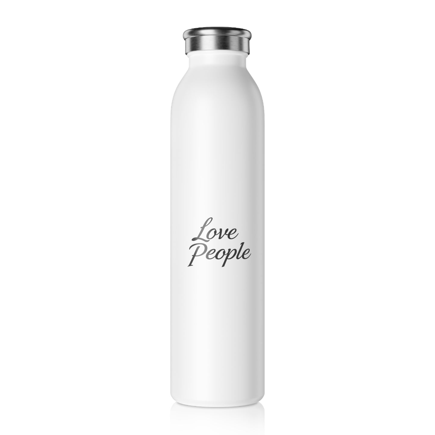 Love People —  Slim Stainless Water Bottle