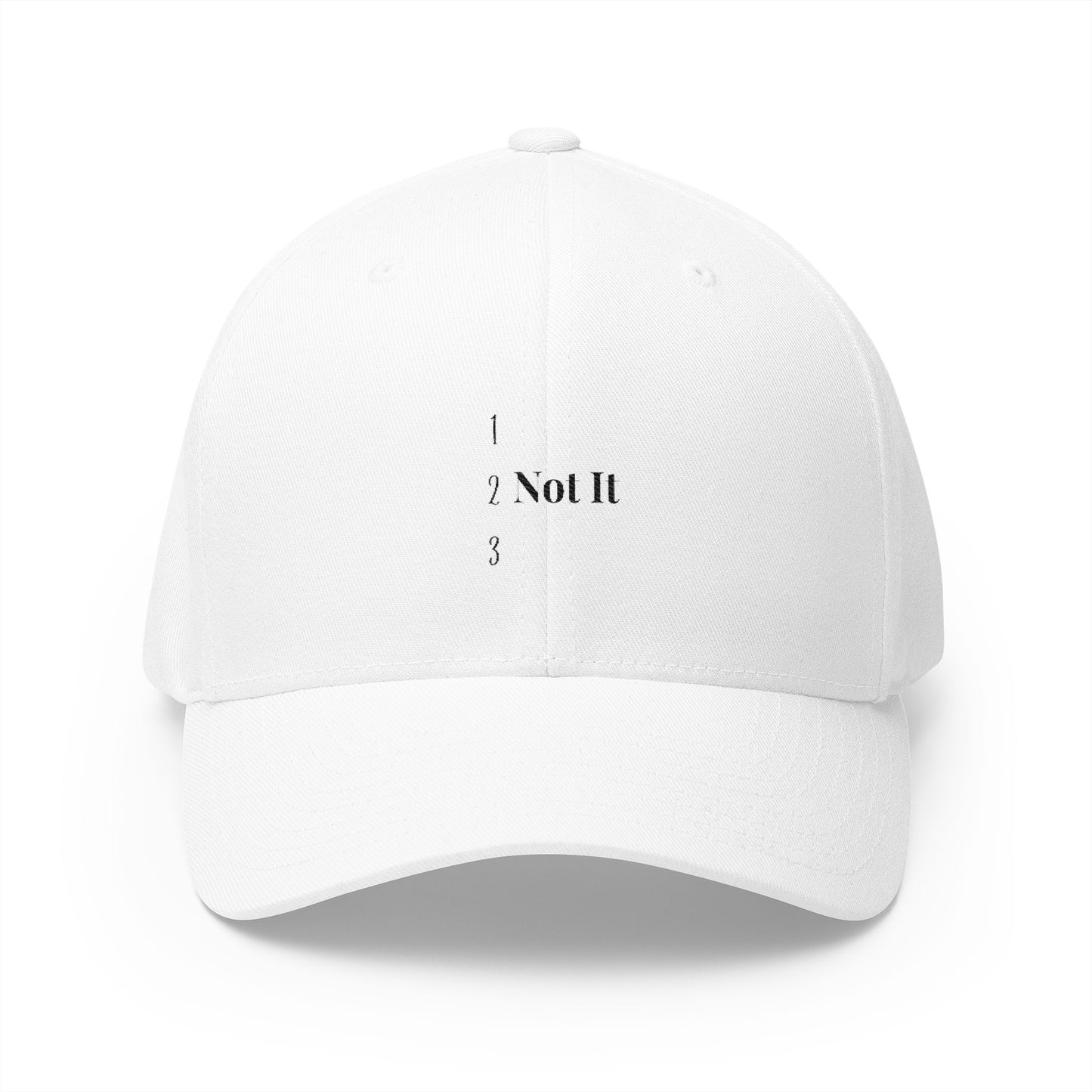 1, 2, 3 Not It — Minimalist Baseball Hat