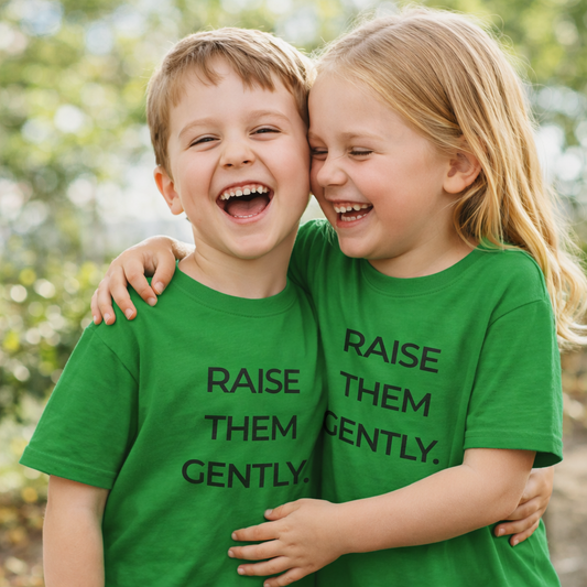 Raise Them Gently Kids Tee