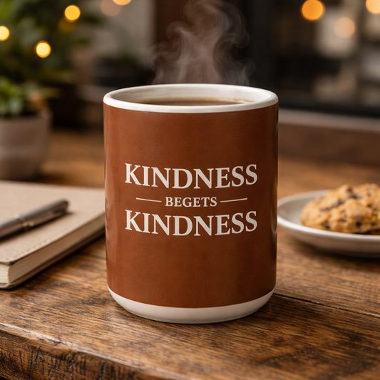 Kindness Begets Kindness — 15oz Coffee Mug