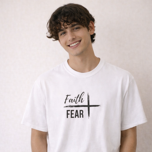Faith Over Fear — Comfort Colors Tee