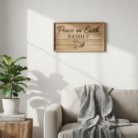 Peace on Earth Begins at Home — Clothed in Kindness product by A Pyle of Goodness Company